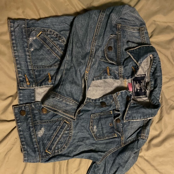VSPink Denim Jacket XS RARE!!! - Picture 5 of 5